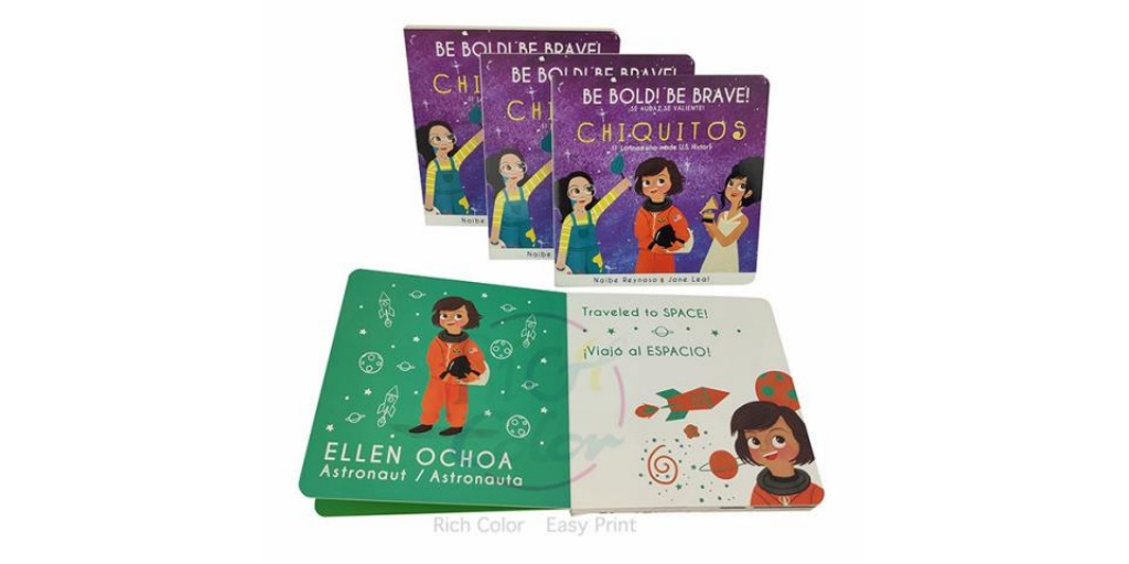 সেফ মিরর সহ ফোল্ড আউট বোর্ড বুক: শিশুদের জন্য একেবারে নতুন খেলনা