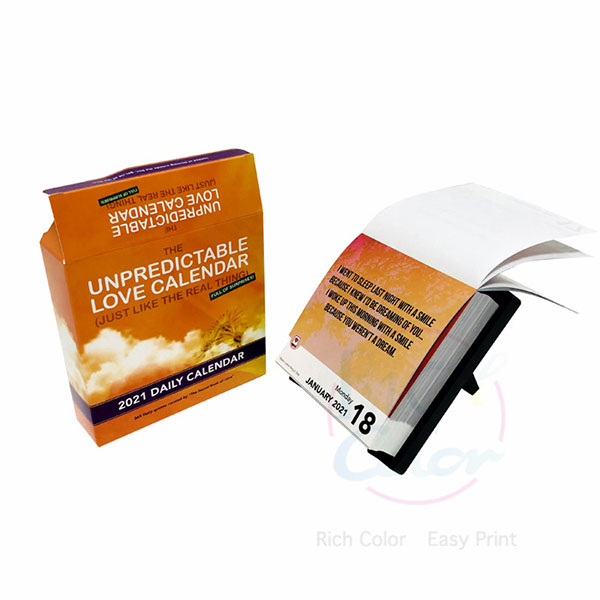 365 দিনের পেজ-এ-ডে টিয়ার-অফ ক্যালেন্ডার প্রিন্ট করা ব্যবসার জন্য একটি স্মার্ট পছন্দ করে?